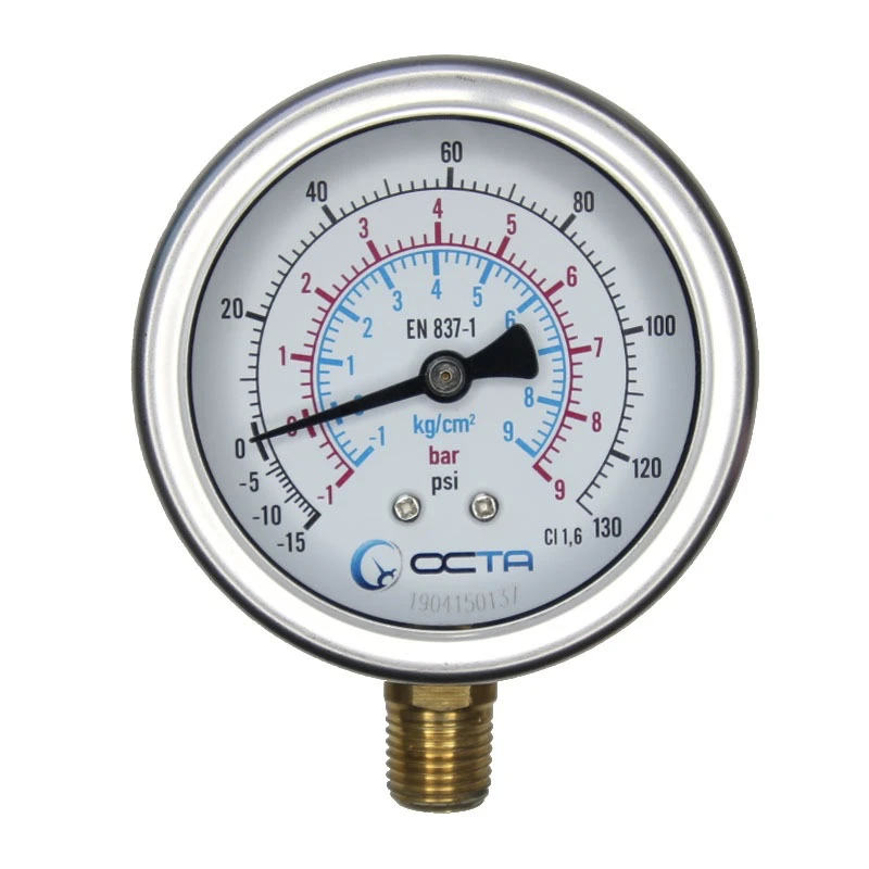 pressure gauge เกจวัดแรงดัน